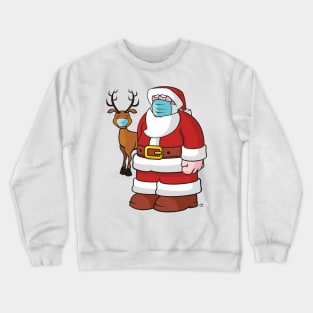 Santa and Rudolf 2020 Crewneck Sweatshirt